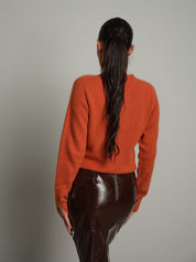 Pullover angora PREORDINE 03/11 - Arancio