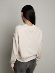 Pullover cuciture esterne - Burro