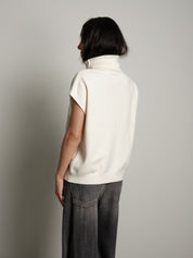 gilet dolcevita - Burro