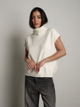 gilet dolcevita - Burro
