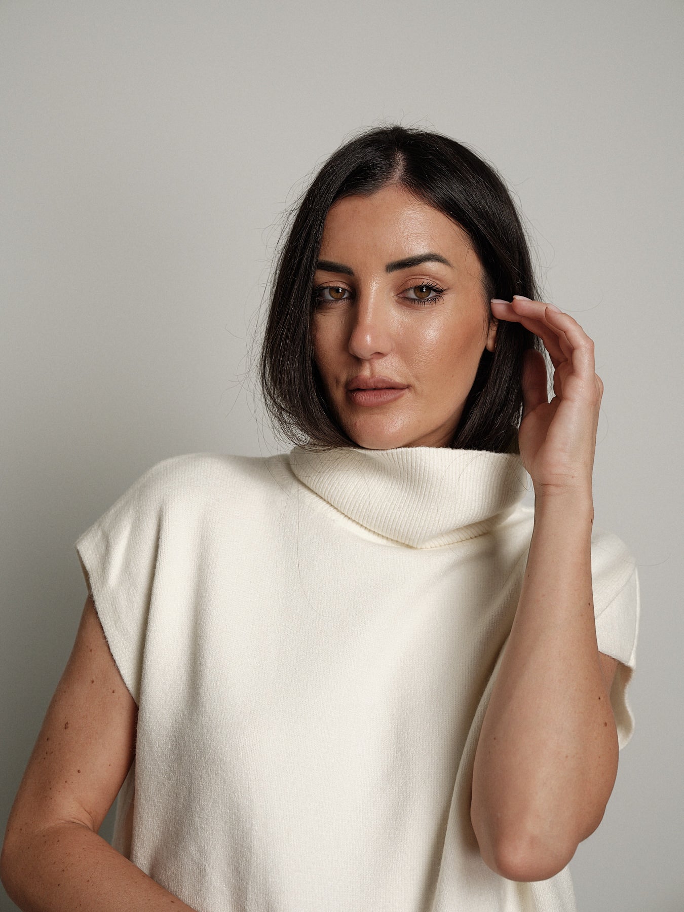 gilet dolcevita - Burro