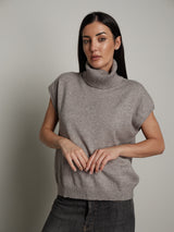 gilet dolcevita - Grigio
