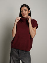 gilet dolcevita - Bordeaux