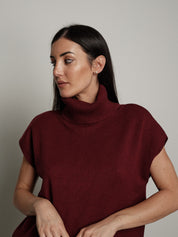 gilet dolcevita - Bordeaux