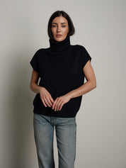 gilet dolcevita - Blu