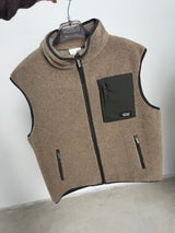 Gilet teddy virale - Tortora