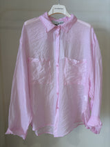 Camicia mussola leggera - Rosa