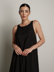 Abito canotta nero