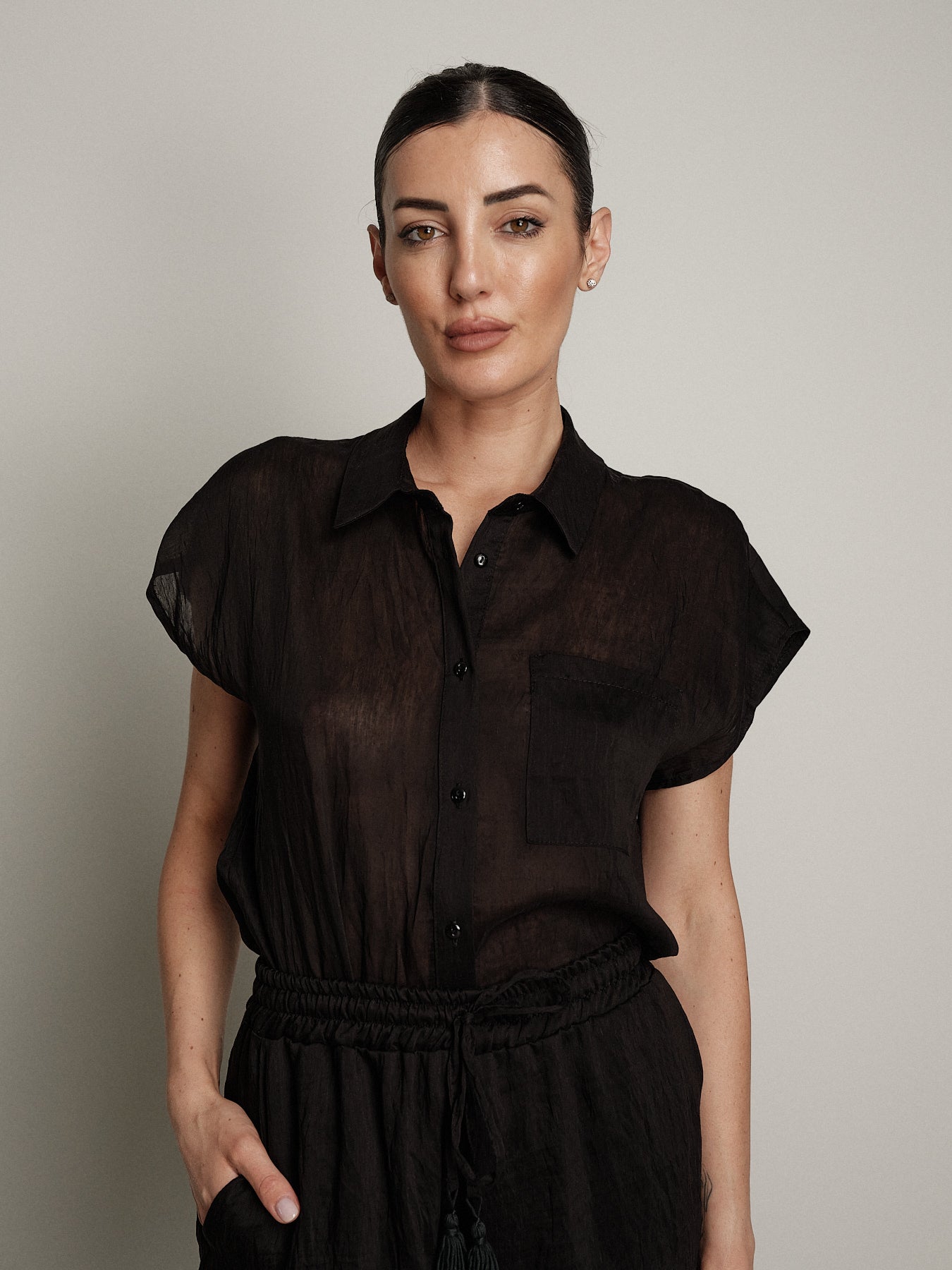 Camicia Mora nero