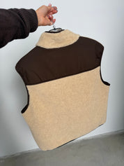 Gilet teddy virale - Beige