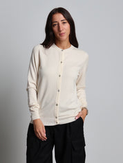 Cardigan rebecchina - Panna