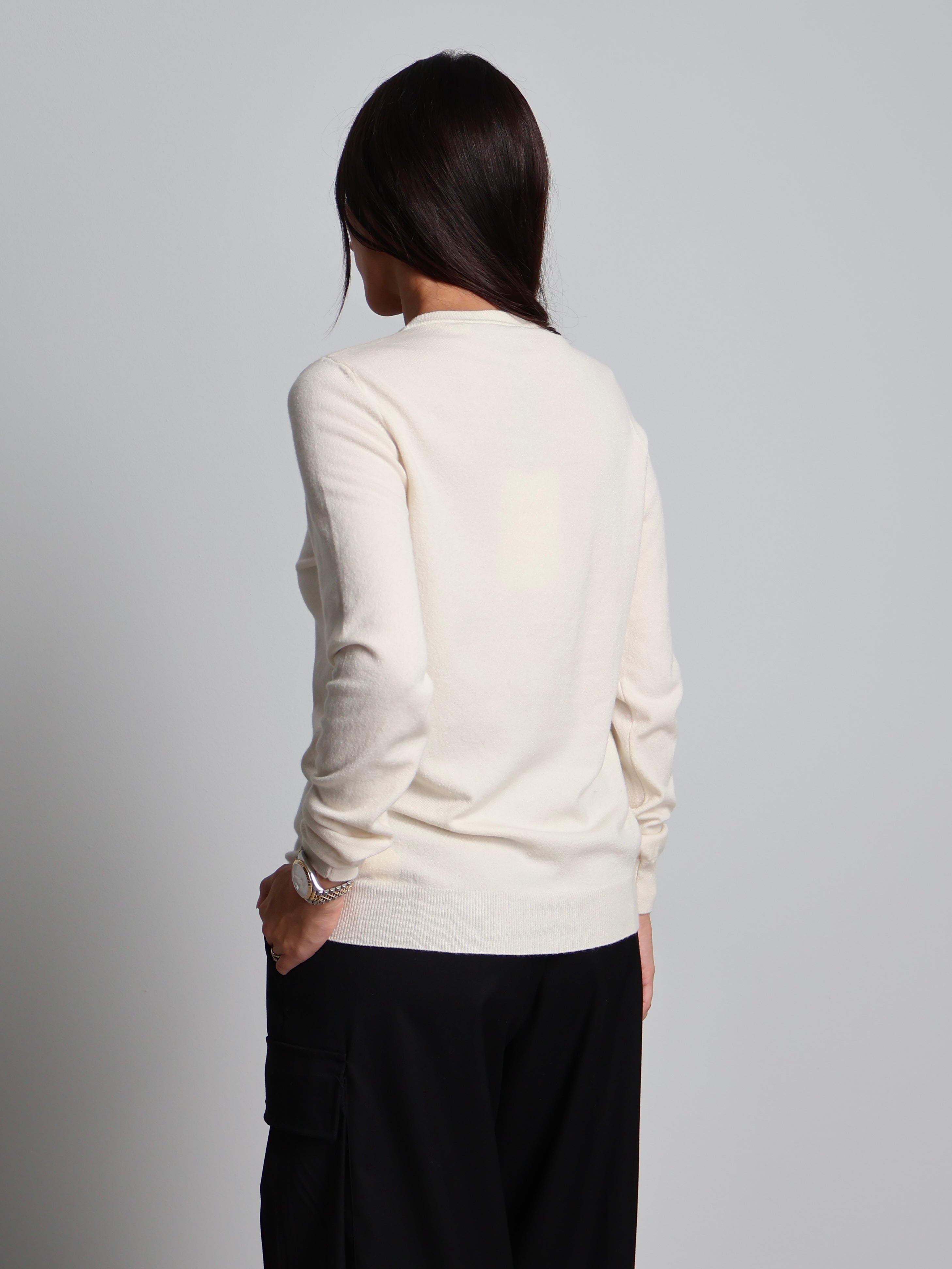 Cardigan rebecchina - Panna