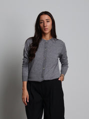 Cardigan rebecchina - Grigio