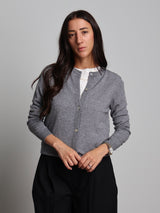 Cardigan rebecchina - Grigio