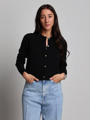 Cardigan rebecchina - nero