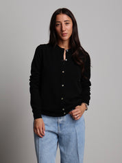 Cardigan rebecchina - nero