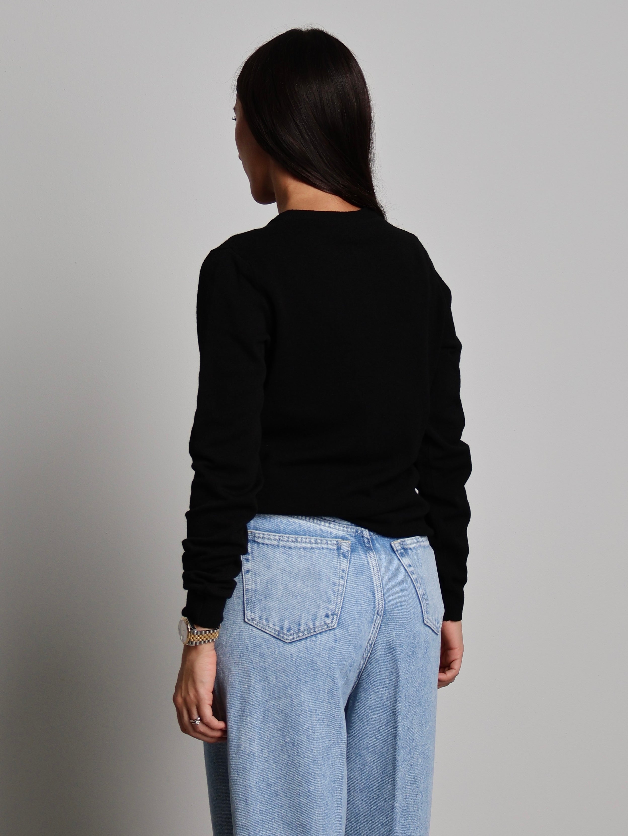 Cardigan rebecchina - nero