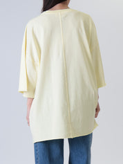 T-shirt super over giallo