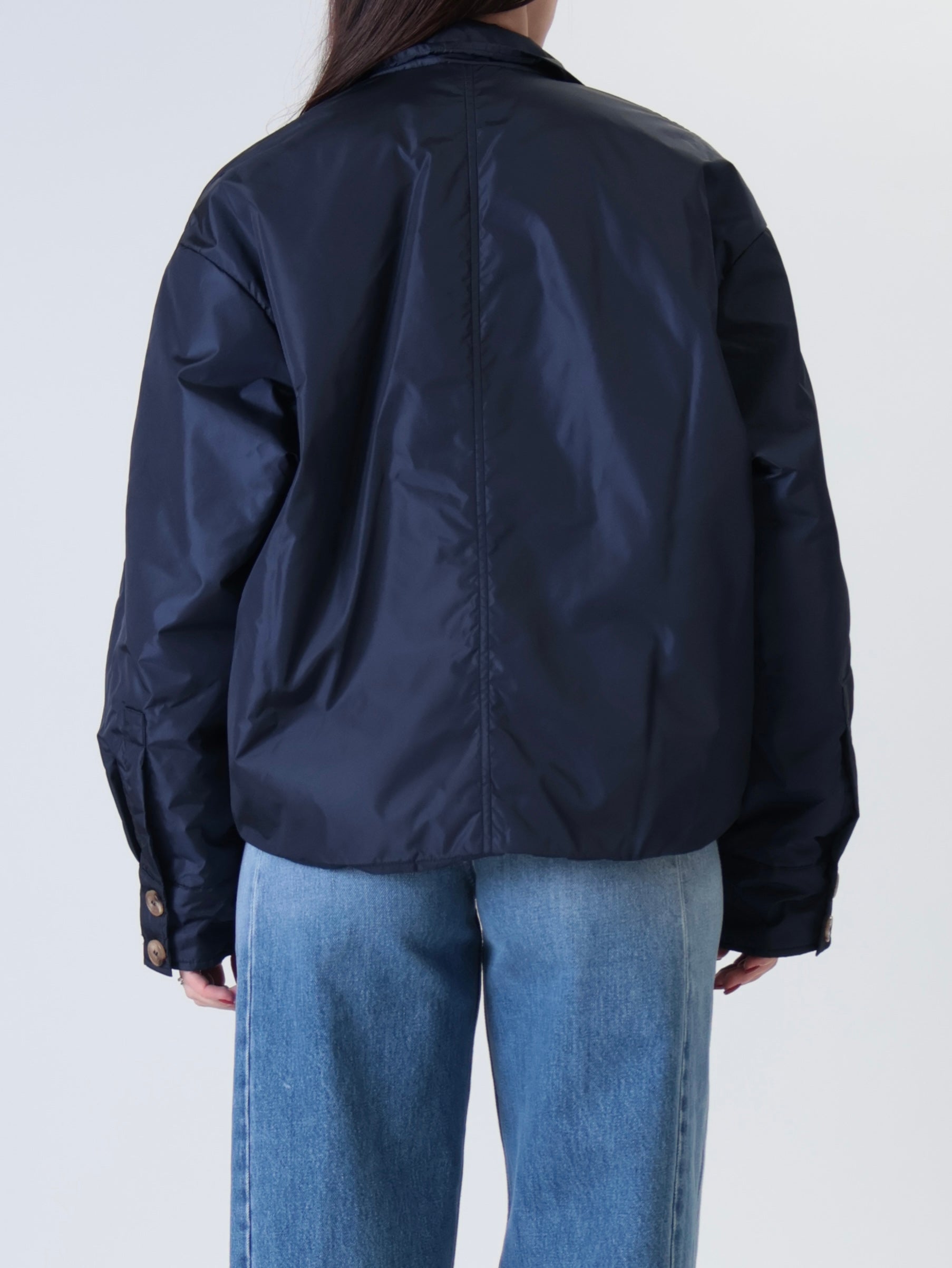 Giacca piumino blu