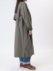 Trench lungo militare