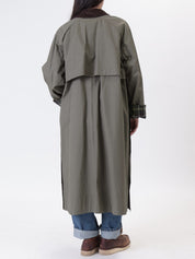 Trench lungo militare