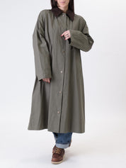 Trench lungo militare