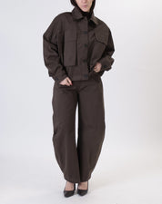 Pantalone Luna barrel moro