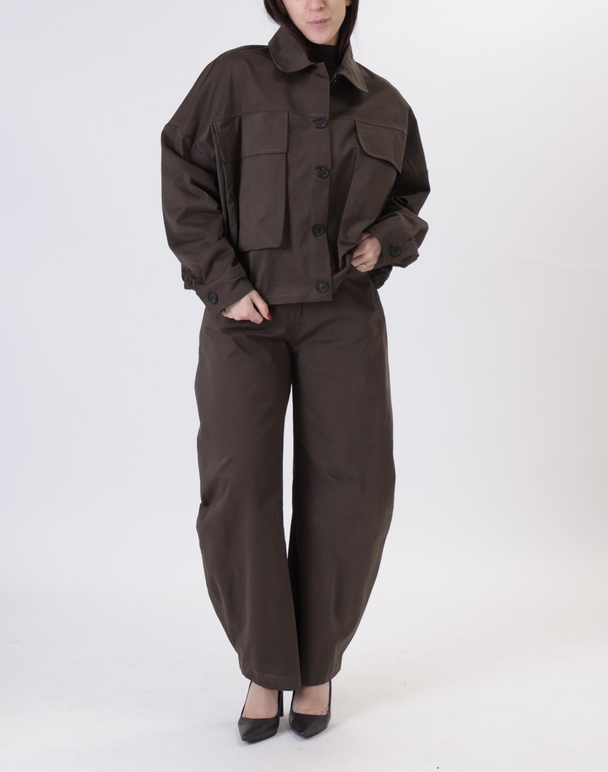 Pantalone Luna barrel moro