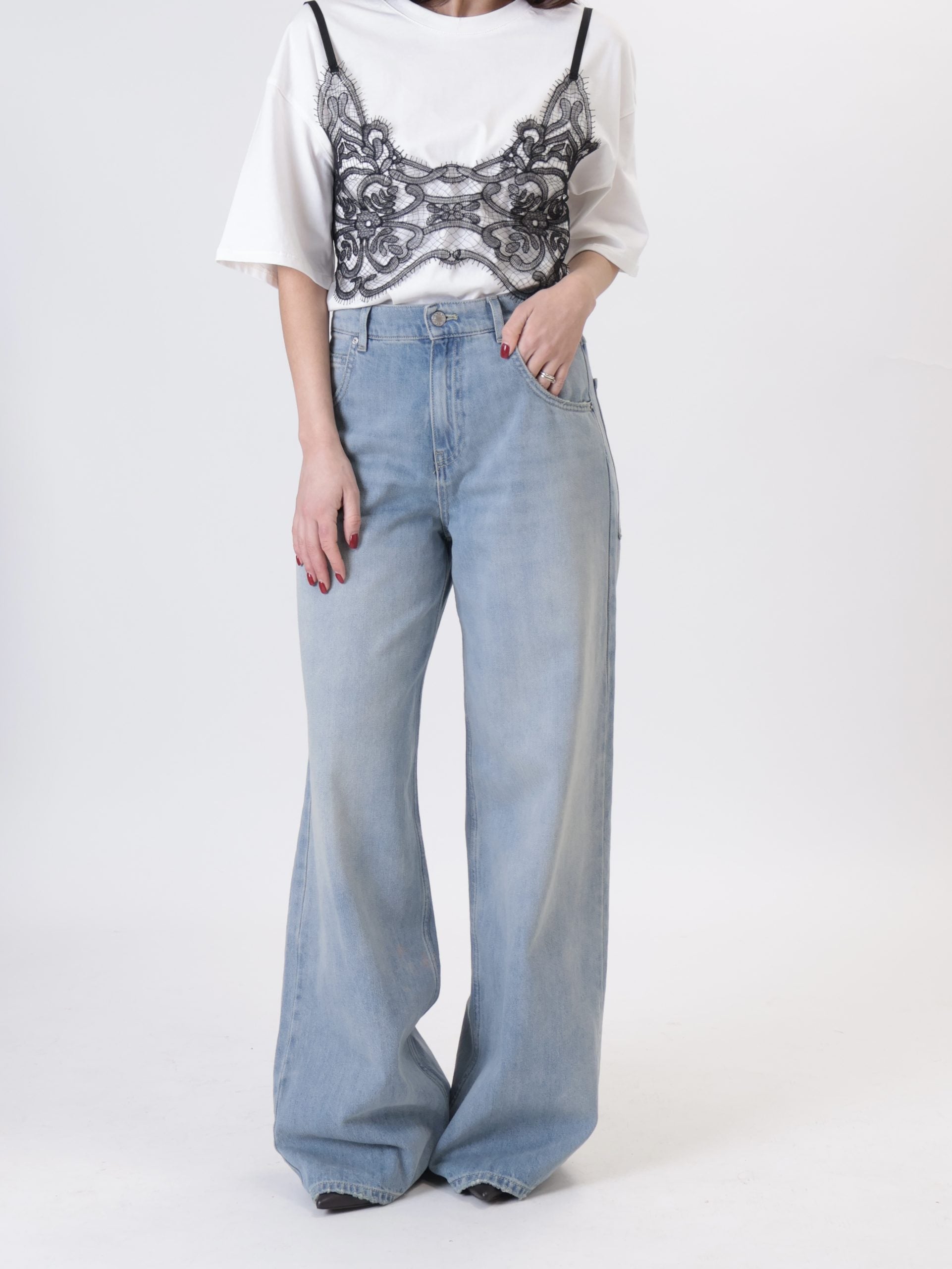 Mia light wash denim jeans