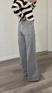 Jeans, gray, like new
