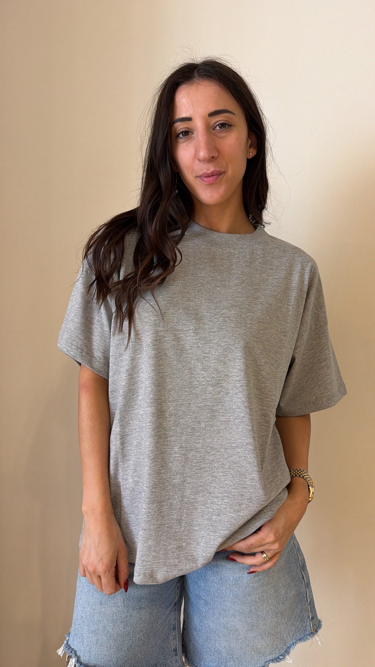 Basic oversized T-shirt (colors inside)