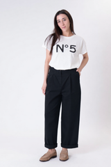 Pantalone Lady pinces nero