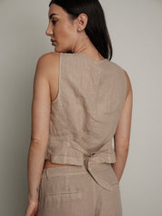 Gilet Aurora sabbia PREORDINE 25/06