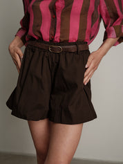 Dark balloon shorts