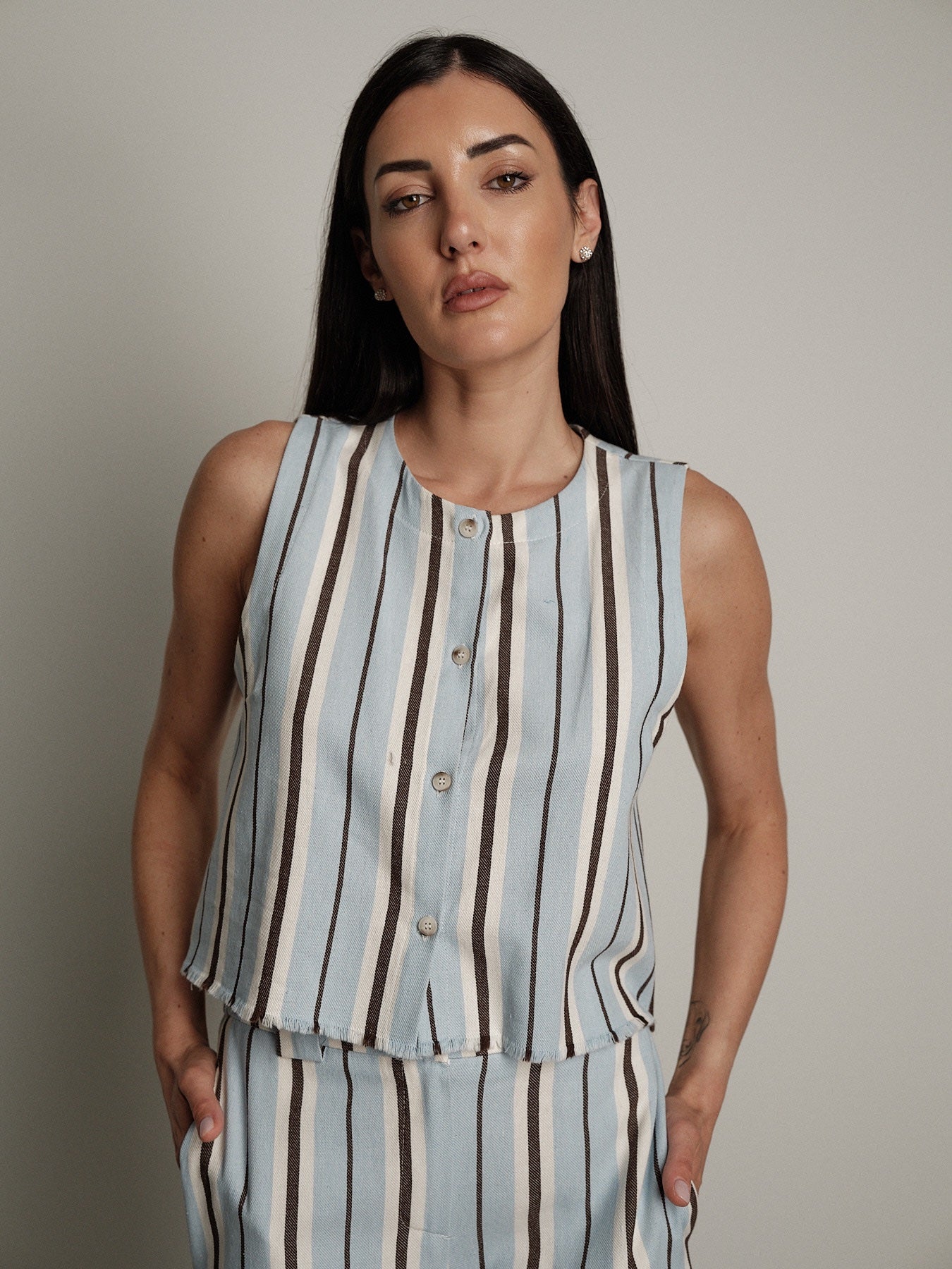 Top bottoni Soleil PREORDINE TG. S 16/06