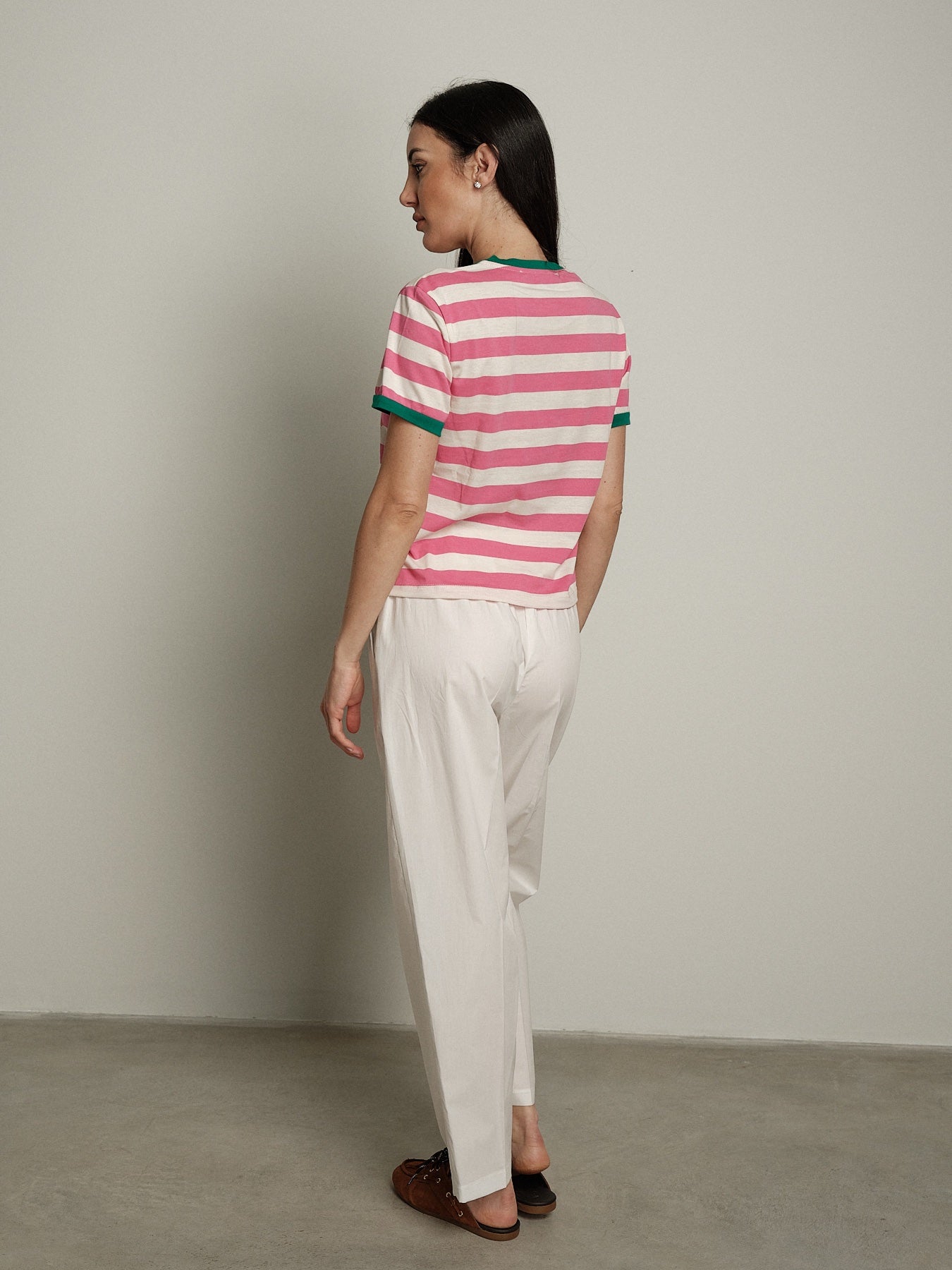 Pantalone estivo bianco