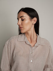 Cora chocolate shirt