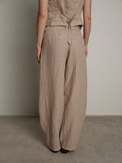 Pantalone Aurora barrel sabbia PREORDINE 22/06