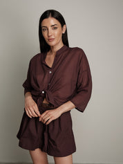 Fig voile shirt