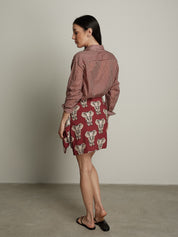 Gonna pareo elefante india/beige PREORDINE 25/06