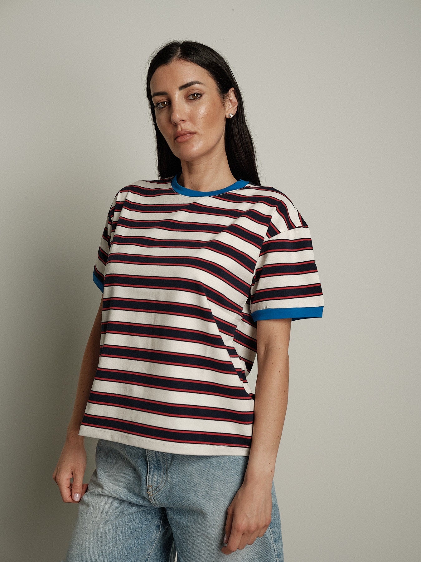 Maglia righe tricolor (colori all'interno)