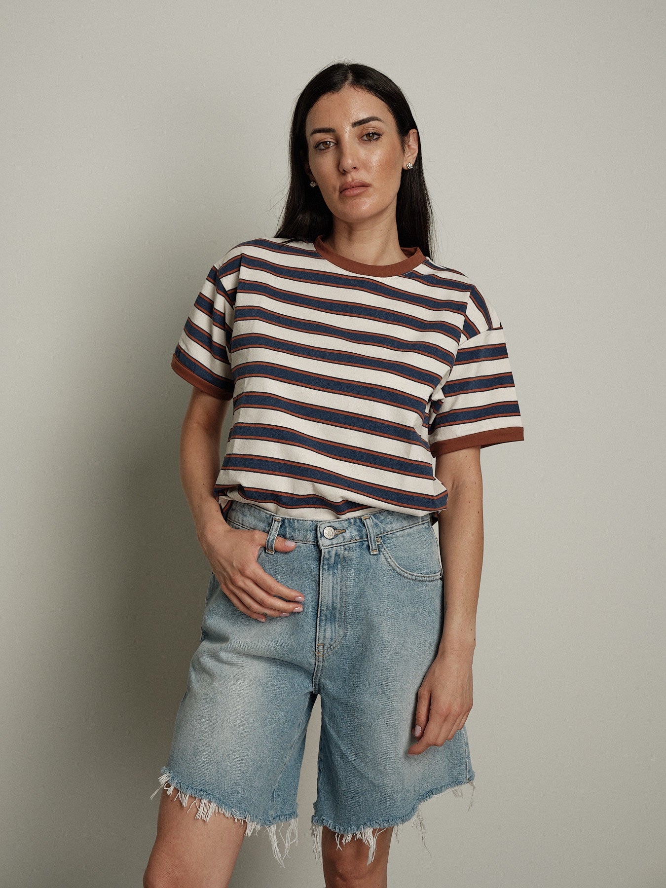 Maglia righe tricolor (colori all'interno)