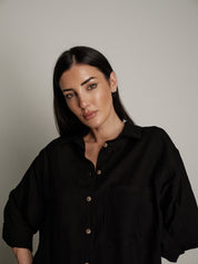 Completo "evergreen" nero