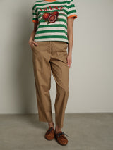 Pantalone estivo cammello PREORDINE 26/06 TG. XS M