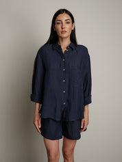 Completo "evergreen" blu
