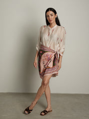Camicia bianca con aragoste