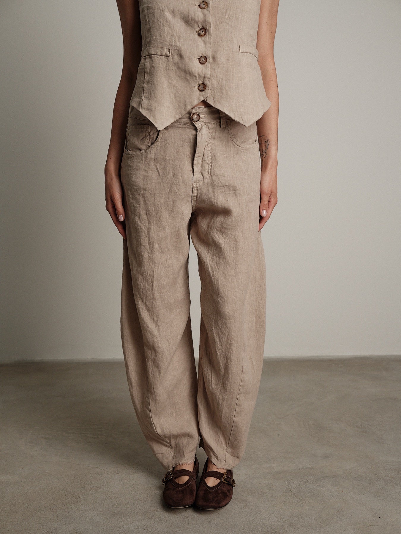 Pantalone Aurora Balloon sabbia PREORDINE - 25/06