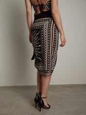 Sun black short skirt PREORDER 12/06