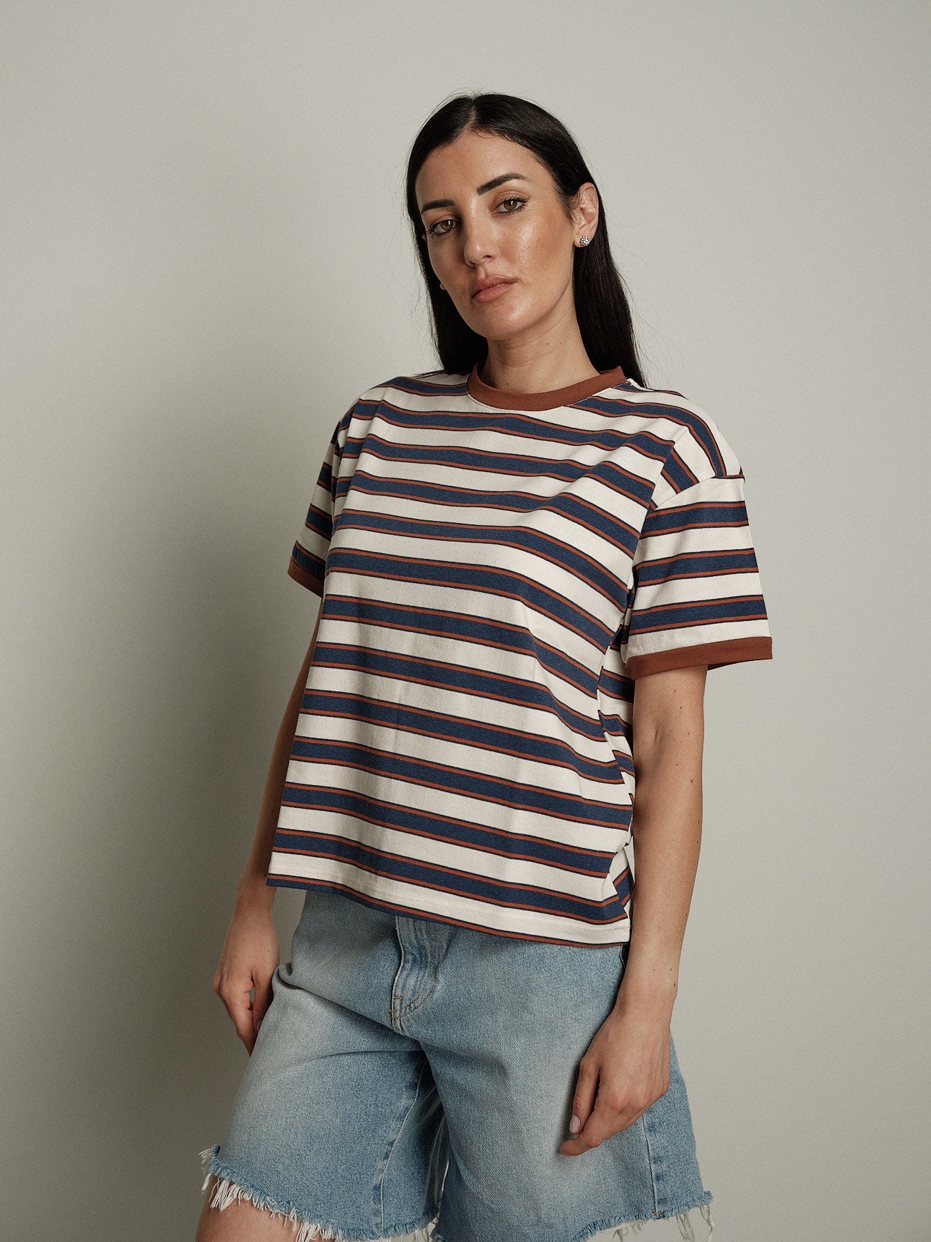 Maglia righe tricolor (colori all'interno)