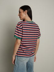 Maglia righe tricolor (colori all'interno)